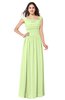 ColsBM Tatiana Butterfly Antique A-line V-neck Sleeveless Pleated Plus Size Bridesmaid Dresses