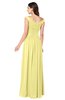 ColsBM Tatiana Daffodil Antique A-line V-neck Sleeveless Pleated Plus Size Bridesmaid Dresses