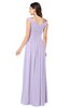 ColsBM Tatiana Pastel Lilac Antique A-line V-neck Sleeveless Pleated Plus Size Bridesmaid Dresses