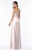 ColsBM Crystal Light Pink Plain Empire Sleeveless Chiffon Ruching Plus Size Bridesmaid Dresses