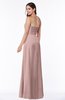 ColsBM Crystal Nectar Pink Plain Empire Sleeveless Chiffon Ruching Plus Size Bridesmaid Dresses