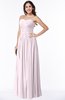 ColsBM Kira Blush Elegant Sleeveless Half Backless Chiffon Floor Length Pleated Plus Size Bridesmaid Dresses