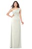 ColsBM Molly Ivory Plain A-line Sleeveless Half Backless Floor Length Plus Size Bridesmaid Dresses