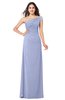 ColsBM Molly Lavender Plain A-line Sleeveless Half Backless Floor Length Plus Size Bridesmaid Dresses