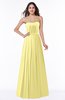 ColsBM Georgia Daffodil Classic A-line Strapless Sleeveless Chiffon Plus Size Bridesmaid Dresses