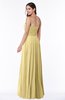 ColsBM Georgia Gold Classic A-line Strapless Sleeveless Chiffon Plus Size Bridesmaid Dresses