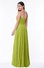 ColsBM Georgia Green Oasis Classic A-line Strapless Sleeveless Chiffon Plus Size Bridesmaid Dresses