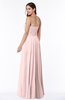 ColsBM Georgia Pastel Pink Classic A-line Strapless Sleeveless Chiffon Plus Size Bridesmaid Dresses