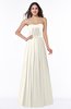ColsBM Georgia Whisper White Classic A-line Strapless Sleeveless Chiffon Plus Size Bridesmaid Dresses