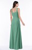 ColsBM Alicia Beryl Green Glamorous A-line Thick Straps Sleeveless Chiffon Sash Plus Size Bridesmaid Dresses