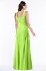 ColsBM Alicia Bright Green Glamorous A-line Thick Straps Sleeveless Chiffon Sash Plus Size Bridesmaid Dresses