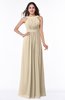 ColsBM Alicia Champagne Glamorous A-line Thick Straps Sleeveless Chiffon Sash Plus Size Bridesmaid Dresses