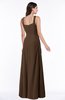 ColsBM Alicia Chocolate Brown Glamorous A-line Thick Straps Sleeveless Chiffon Sash Plus Size Bridesmaid Dresses