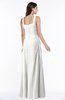 ColsBM Alicia Cloud White Glamorous A-line Thick Straps Sleeveless Chiffon Sash Plus Size Bridesmaid Dresses