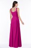 ColsBM Alicia Hot Pink Glamorous A-line Thick Straps Sleeveless Chiffon Sash Plus Size Bridesmaid Dresses