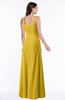 ColsBM Alicia Lemon Curry Glamorous A-line Thick Straps Sleeveless Chiffon Sash Plus Size Bridesmaid Dresses