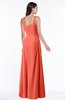 ColsBM Alicia Living Coral Glamorous A-line Thick Straps Sleeveless Chiffon Sash Plus Size Bridesmaid Dresses