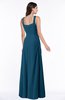 ColsBM Alicia Moroccan Blue Glamorous A-line Thick Straps Sleeveless Chiffon Sash Plus Size Bridesmaid Dresses