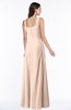 ColsBM Alicia Peach Puree Glamorous A-line Thick Straps Sleeveless Chiffon Sash Plus Size Bridesmaid Dresses