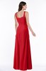 ColsBM Alicia Red Glamorous A-line Thick Straps Sleeveless Chiffon Sash Plus Size Bridesmaid Dresses