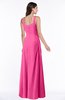 ColsBM Alicia Rose Pink Glamorous A-line Thick Straps Sleeveless Chiffon Sash Plus Size Bridesmaid Dresses