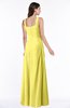 ColsBM Alicia Yellow Iris Glamorous A-line Thick Straps Sleeveless Chiffon Sash Plus Size Bridesmaid Dresses