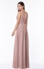 ColsBM Patricia Bridal Rose Plain Zipper Chiffon Floor Length Ruching Plus Size Bridesmaid Dresses