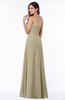 ColsBM Natasha Candied Ginger Simple A-line Sleeveless Zip up Chiffon Pleated Plus Size Bridesmaid Dresses