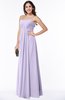 ColsBM Natasha Light Purple Simple A-line Sleeveless Zip up Chiffon Pleated Plus Size Bridesmaid Dresses
