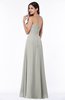 ColsBM Natasha Platinum Simple A-line Sleeveless Zip up Chiffon Pleated Plus Size Bridesmaid Dresses