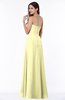 ColsBM Natasha Wax Yellow Simple A-line Sleeveless Zip up Chiffon Pleated Plus Size Bridesmaid Dresses