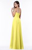 ColsBM Natasha Yellow Iris Simple A-line Sleeveless Zip up Chiffon Pleated Plus Size Bridesmaid Dresses