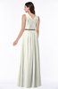 ColsBM Judith Ivory Traditional V-neck Sleeveless Chiffon Floor Length Ruching Plus Size Bridesmaid Dresses