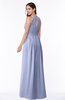 ColsBM Cherish Blue Heron Traditional A-line Jewel Sleeveless Zipper Sash Bridesmaid Dresses