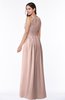 ColsBM Cherish Dusty Rose Traditional A-line Jewel Sleeveless Zipper Sash Bridesmaid Dresses