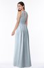 ColsBM Cherish Illusion Blue Traditional A-line Jewel Sleeveless Zipper Sash Bridesmaid Dresses