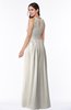 ColsBM Cherish Off White Traditional A-line Jewel Sleeveless Zipper Sash Bridesmaid Dresses