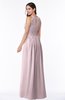 ColsBM Cherish Pale Lilac Traditional A-line Jewel Sleeveless Zipper Sash Bridesmaid Dresses