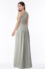 ColsBM Cherish Platinum Traditional A-line Jewel Sleeveless Zipper Sash Bridesmaid Dresses