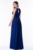 ColsBM Cherish Sodalite Blue Traditional A-line Jewel Sleeveless Zipper Sash Bridesmaid Dresses