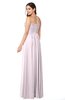 ColsBM Giuliana Blush Mature A-line Sleeveless Half Backless Floor Length Ruching Plus Size Bridesmaid Dresses
