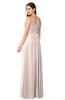 ColsBM Giuliana Silver Peony Mature A-line Sleeveless Half Backless Floor Length Ruching Plus Size Bridesmaid Dresses