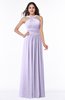 ColsBM Marie Pastel Lilac Plain A-line Jewel Sleeveless Chiffon Bridesmaid Dresses