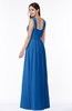 ColsBM Marie Royal Blue Plain A-line Jewel Sleeveless Chiffon Bridesmaid Dresses