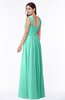ColsBM Marie Seafoam Green Plain A-line Jewel Sleeveless Chiffon Bridesmaid Dresses
