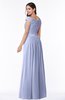 ColsBM Wendy Blue Heron Classic A-line Off-the-Shoulder Sleeveless Zip up Floor Length Plus Size Bridesmaid Dresses