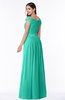 ColsBM Wendy Ceramic Classic A-line Off-the-Shoulder Sleeveless Zip up Floor Length Plus Size Bridesmaid Dresses