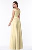 ColsBM Wendy Cornhusk Classic A-line Off-the-Shoulder Sleeveless Zip up Floor Length Plus Size Bridesmaid Dresses