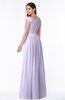 ColsBM Wendy Light Purple Classic A-line Off-the-Shoulder Sleeveless Zip up Floor Length Plus Size Bridesmaid Dresses