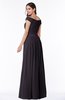 ColsBM Wendy Perfect Plum Classic A-line Off-the-Shoulder Sleeveless Zip up Floor Length Plus Size Bridesmaid Dresses